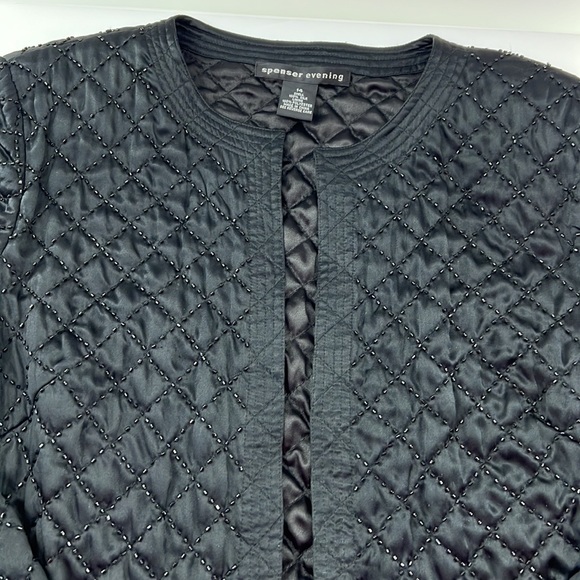 Spenser Evening Silk Quilted Jacket - Picture 4 of 10
